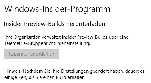 Windows 10 Home Insider