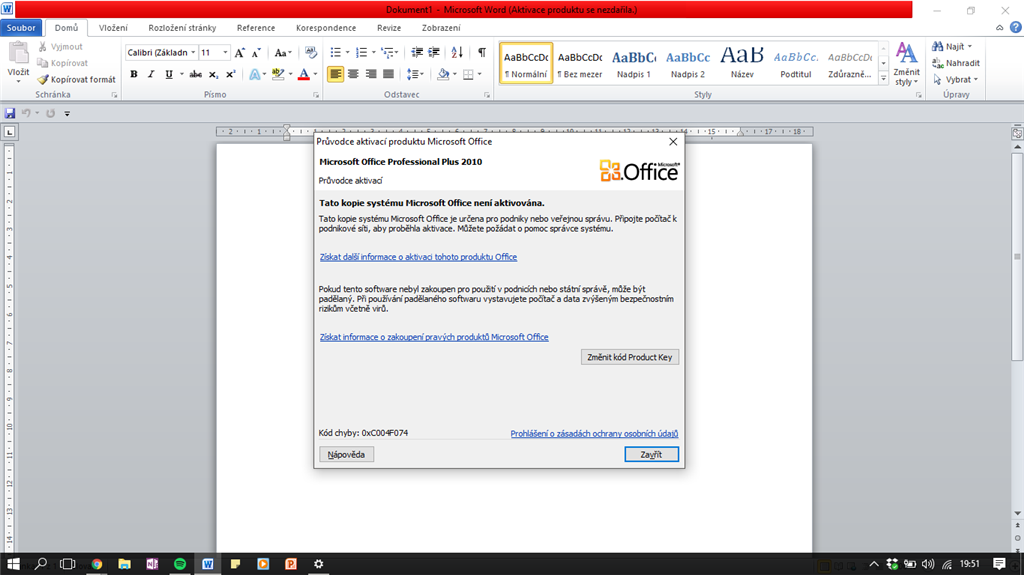 Jak zdarma aktivovat Word?