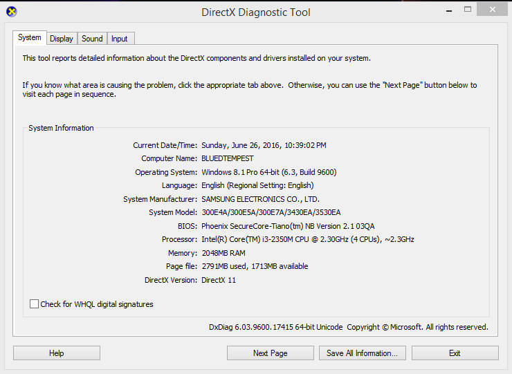 Dx12 Work On Intel R Hd Graphics 3000 Windows 10 Microsoft Community