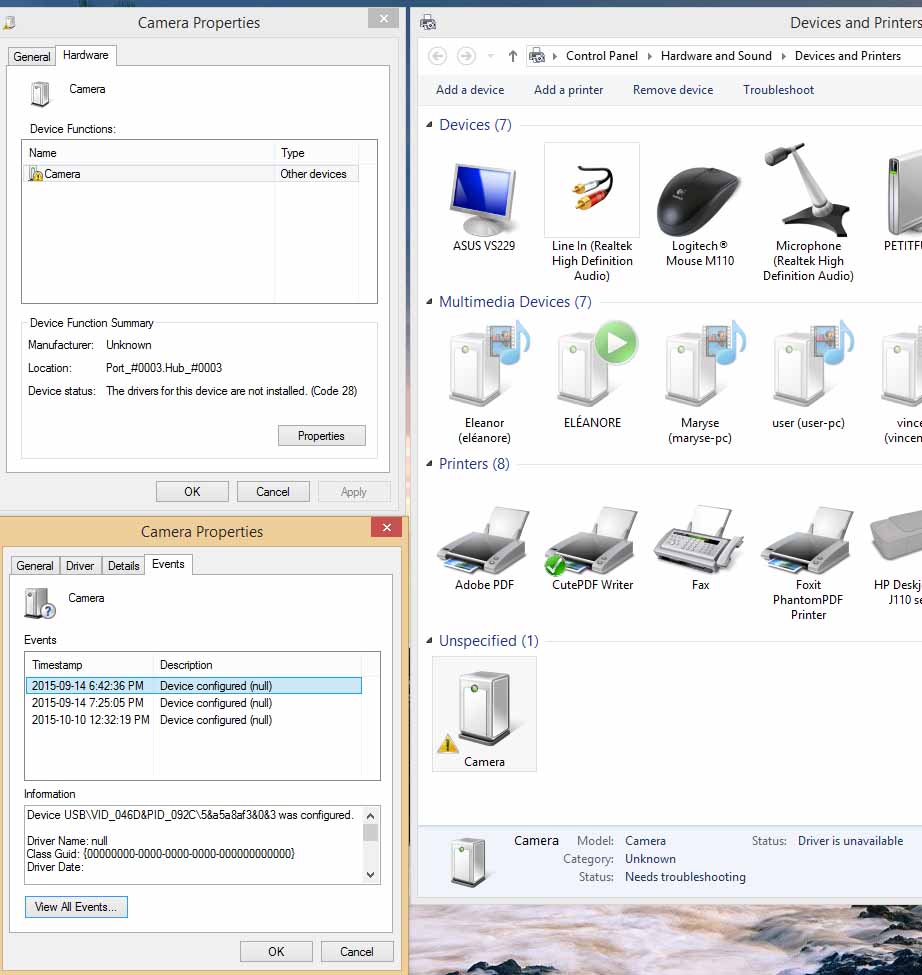 Logitech QuickCam Chat won't install on Windows 8.1 - Microsoft Community