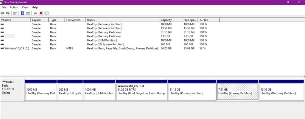 Windows 10 Partition advice - Microsoft Community