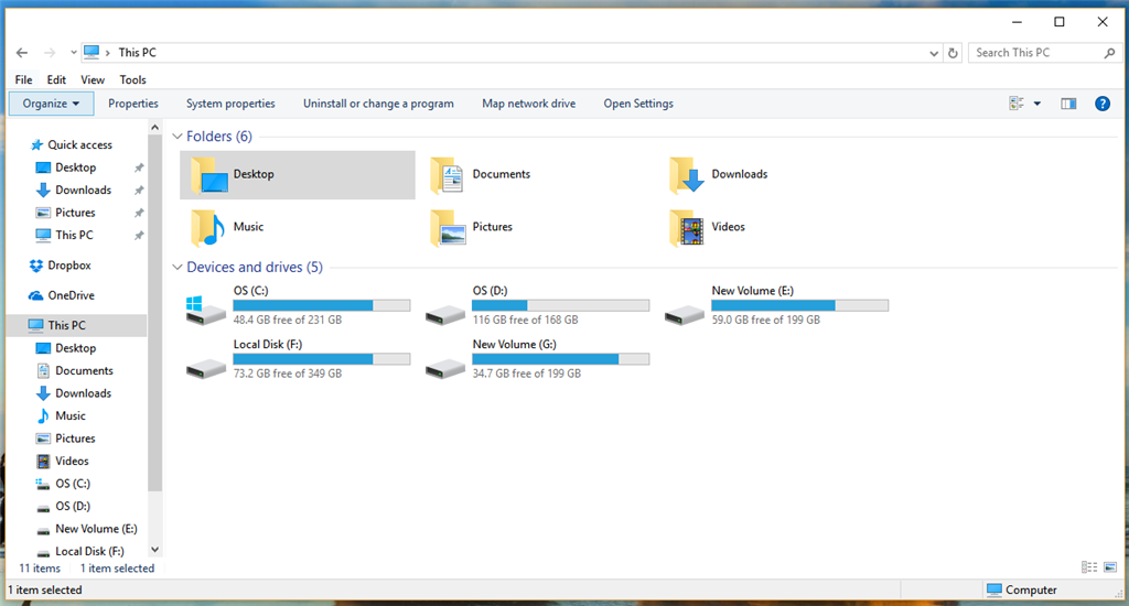 File explorer interface help - Microsoft Community