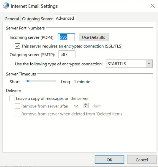 รบกวนช่วยตรวจสอบ Error security warning on Outlook 365