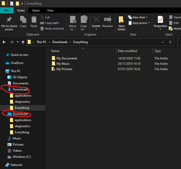 Desktop Folder Not Showing In Windows 10 File Explorer - Microsoft ...