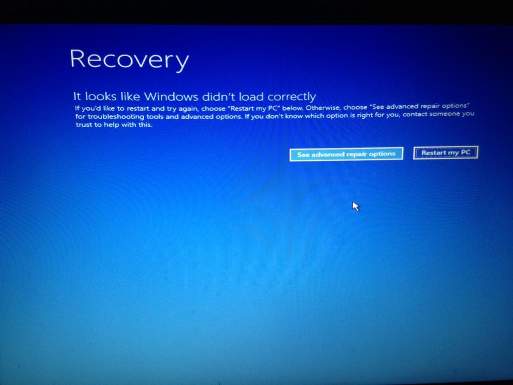 Black Screen After Reboot Of Windows 10 Upgrade Microsoft Community