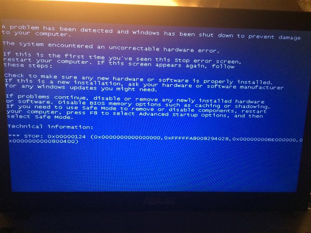 Asus Laptop BSOD and Screen Freezing With High Pitched Sound ...