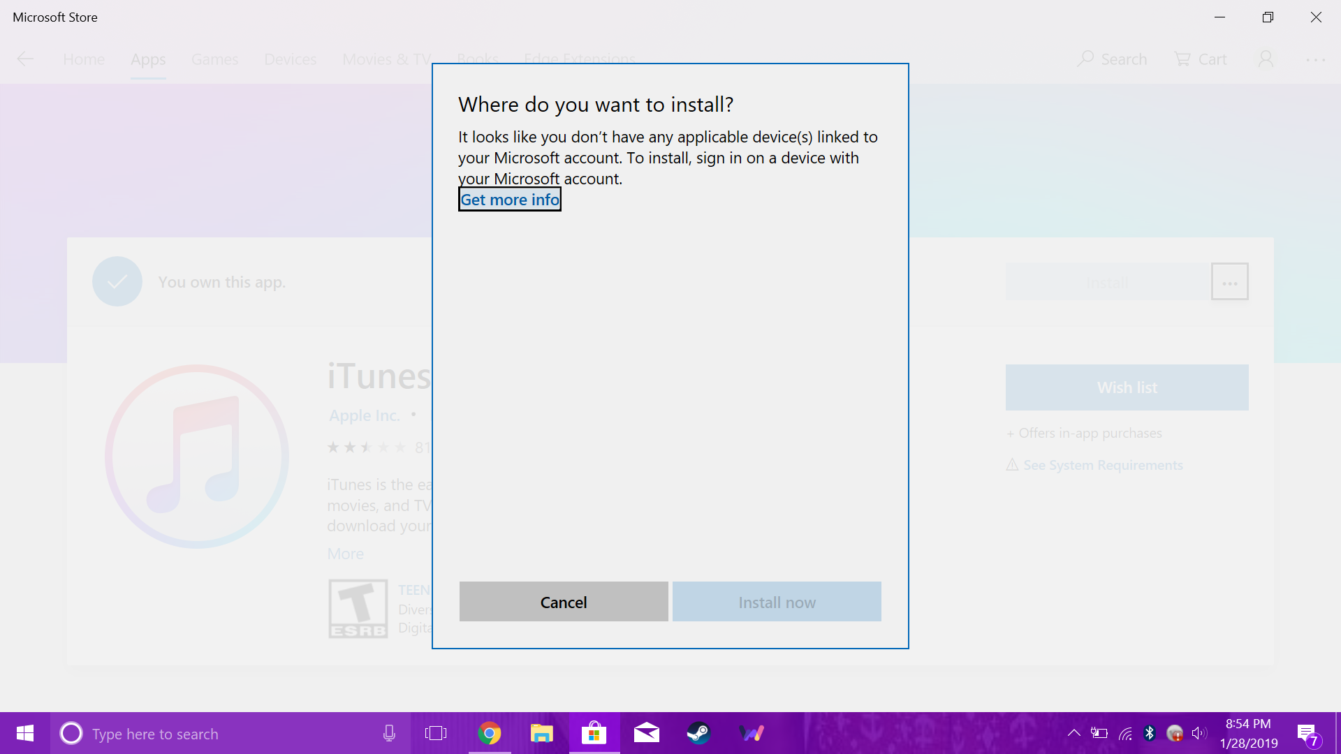 Microsoft Store wont allow me to install apps - Microsoft ...