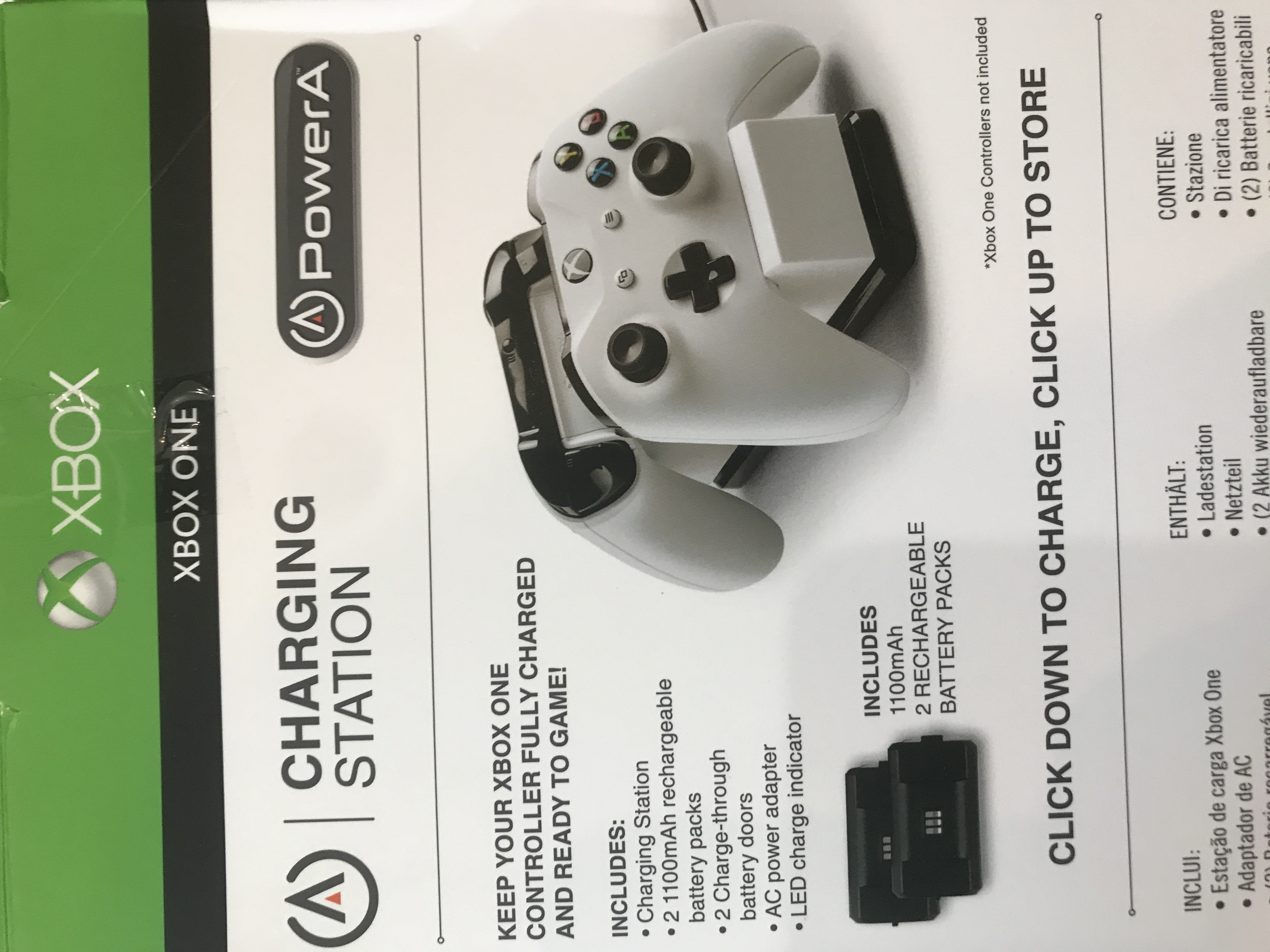 Microsoft xbox one play deals and charge kit stores