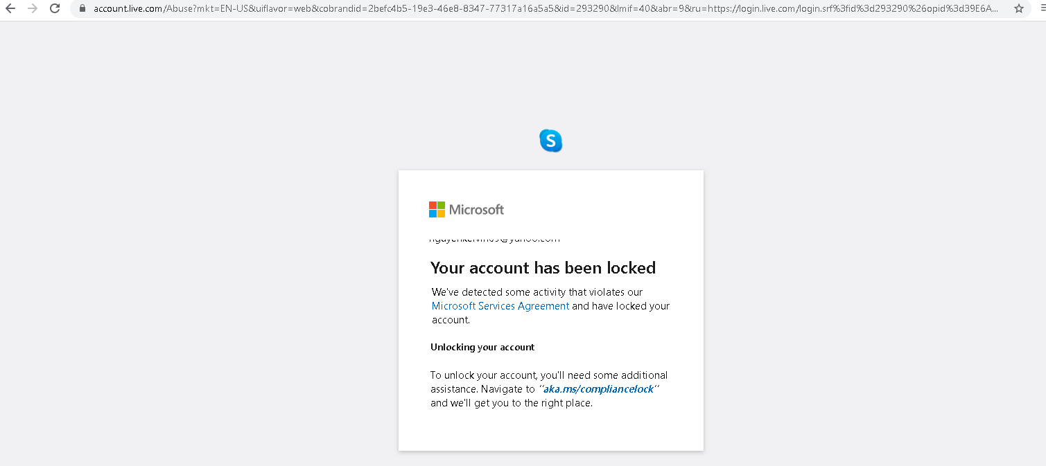 Account Locked For No Reason - Microsoft Community