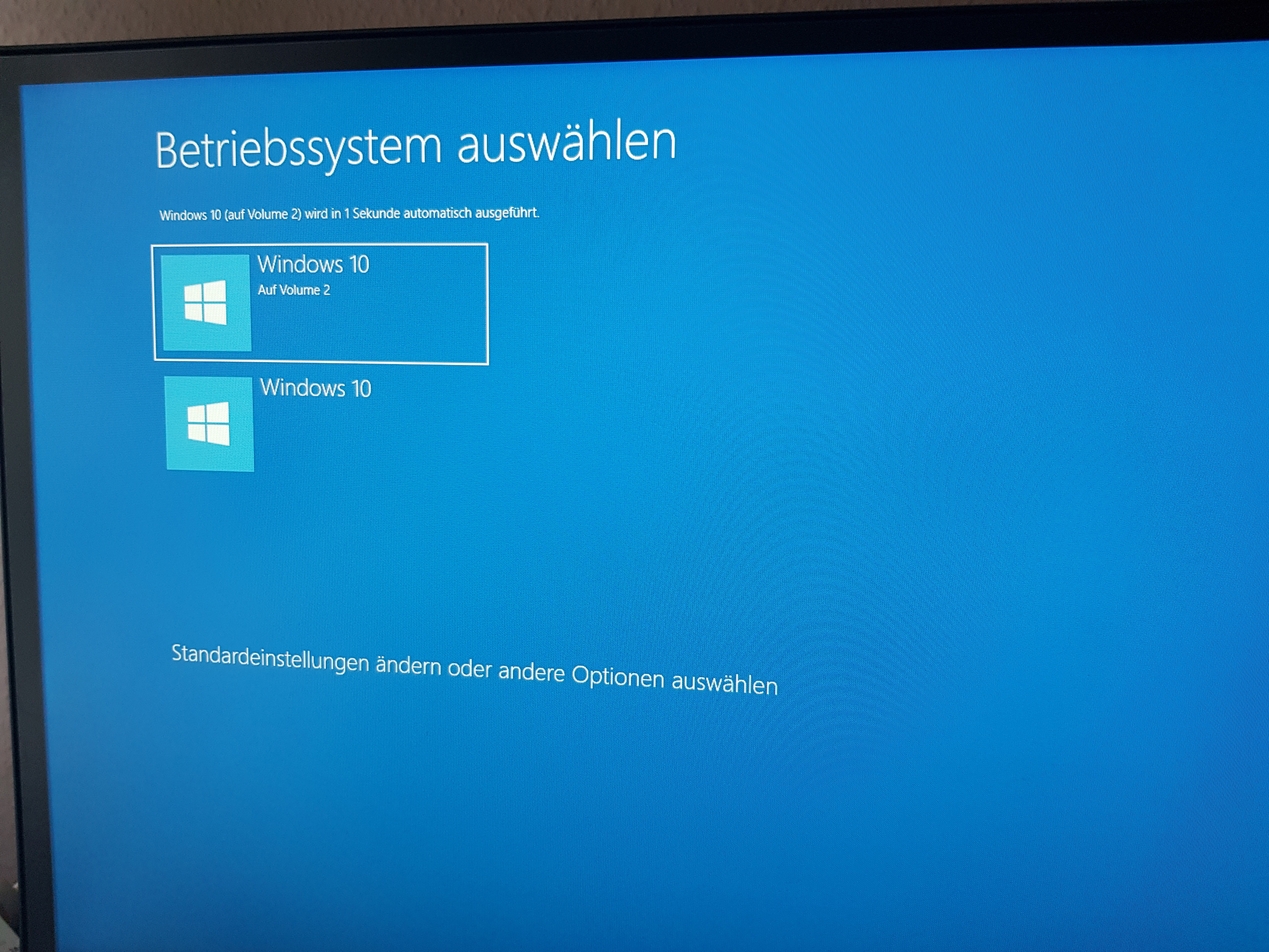 zwei Windows-Symbole ! Wie lösche ich einen?