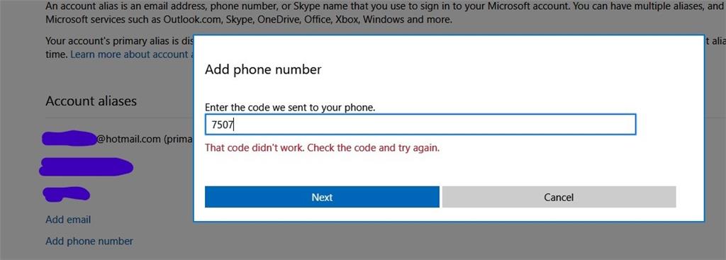 How to add an email address or phone number to your Microsoft account -  Microsoft Support