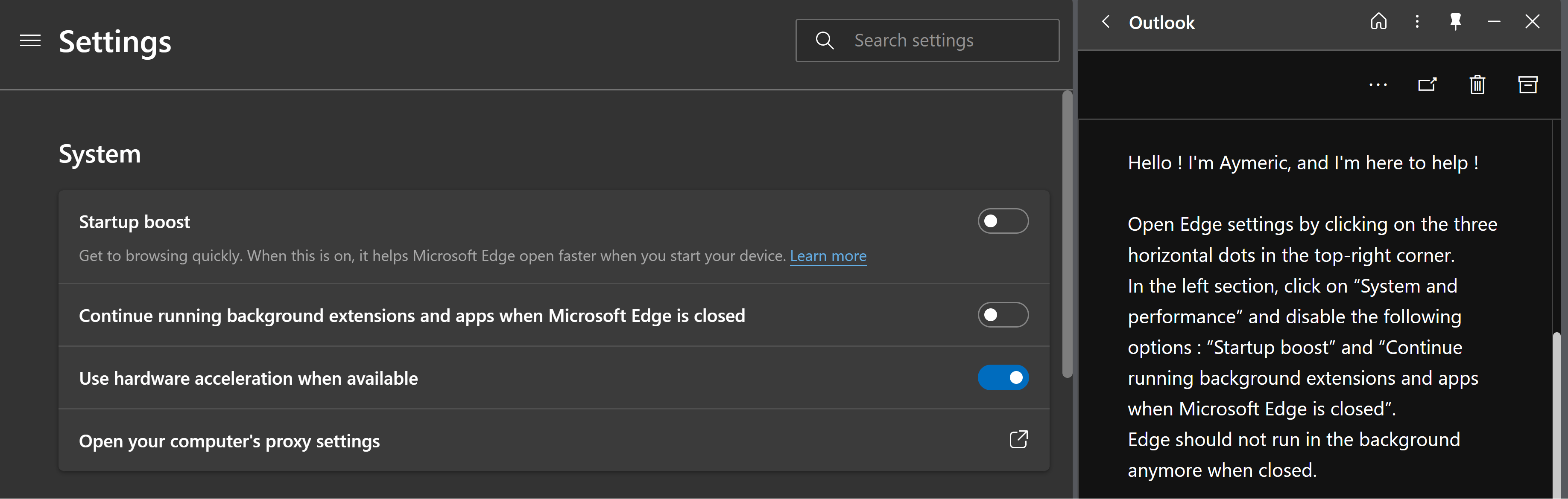 Why is edge using 1.3GB while closed Microsoft Community