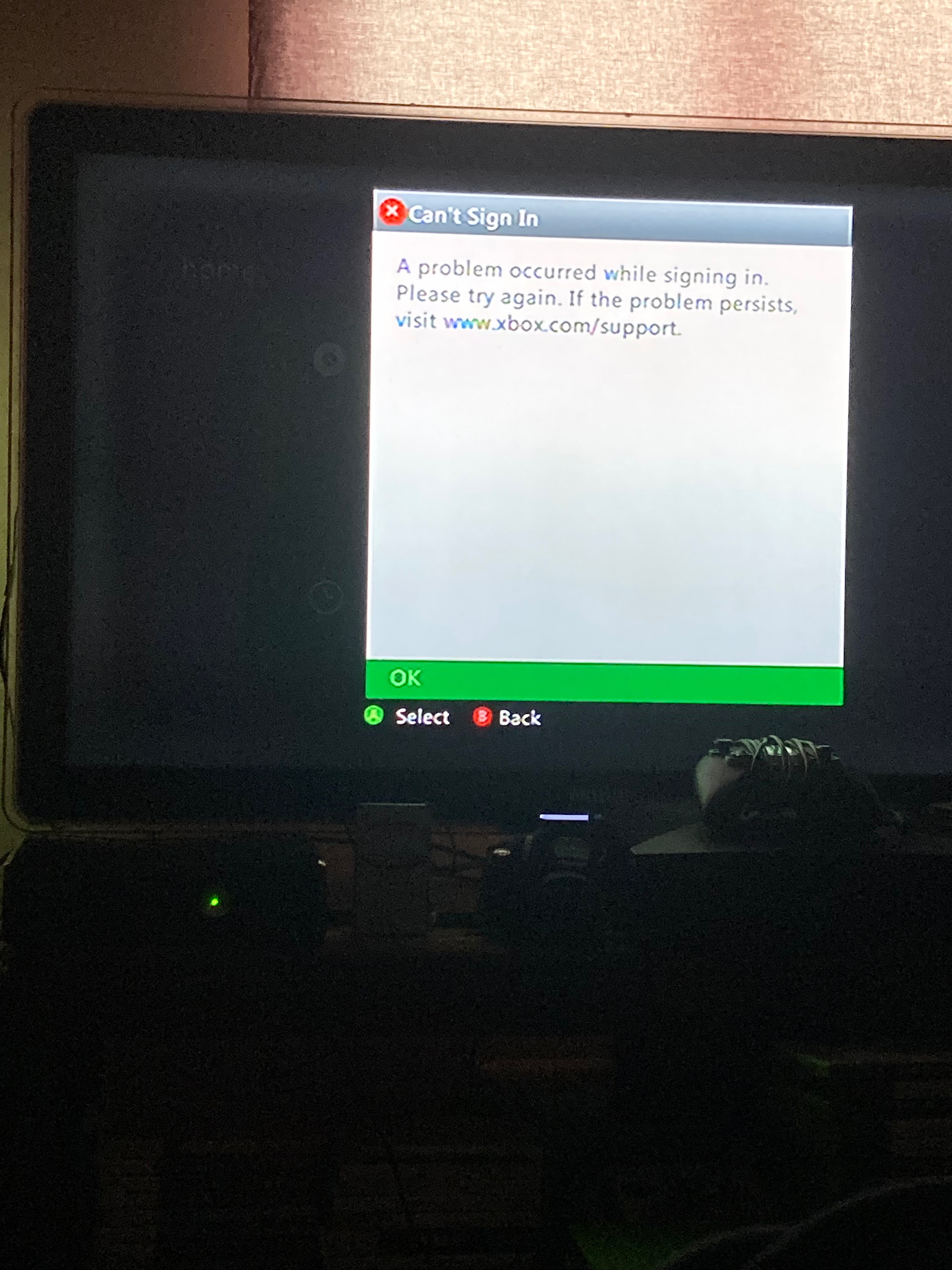 schommel Beurs Misverstand Why is Xbox Live not working on my Xbox 360? - Microsoft Community