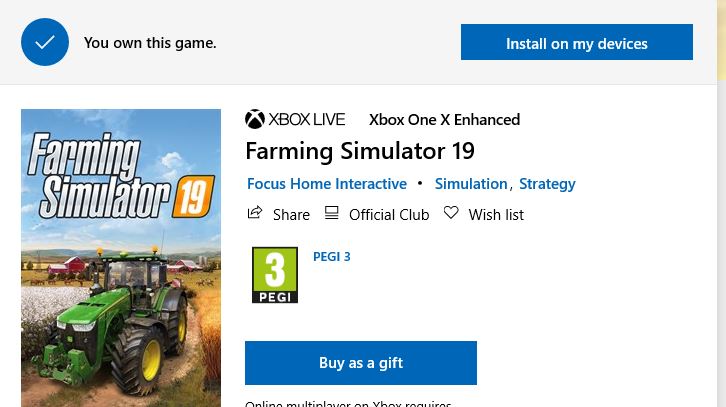 Farming simulator 19 store xbox one digital