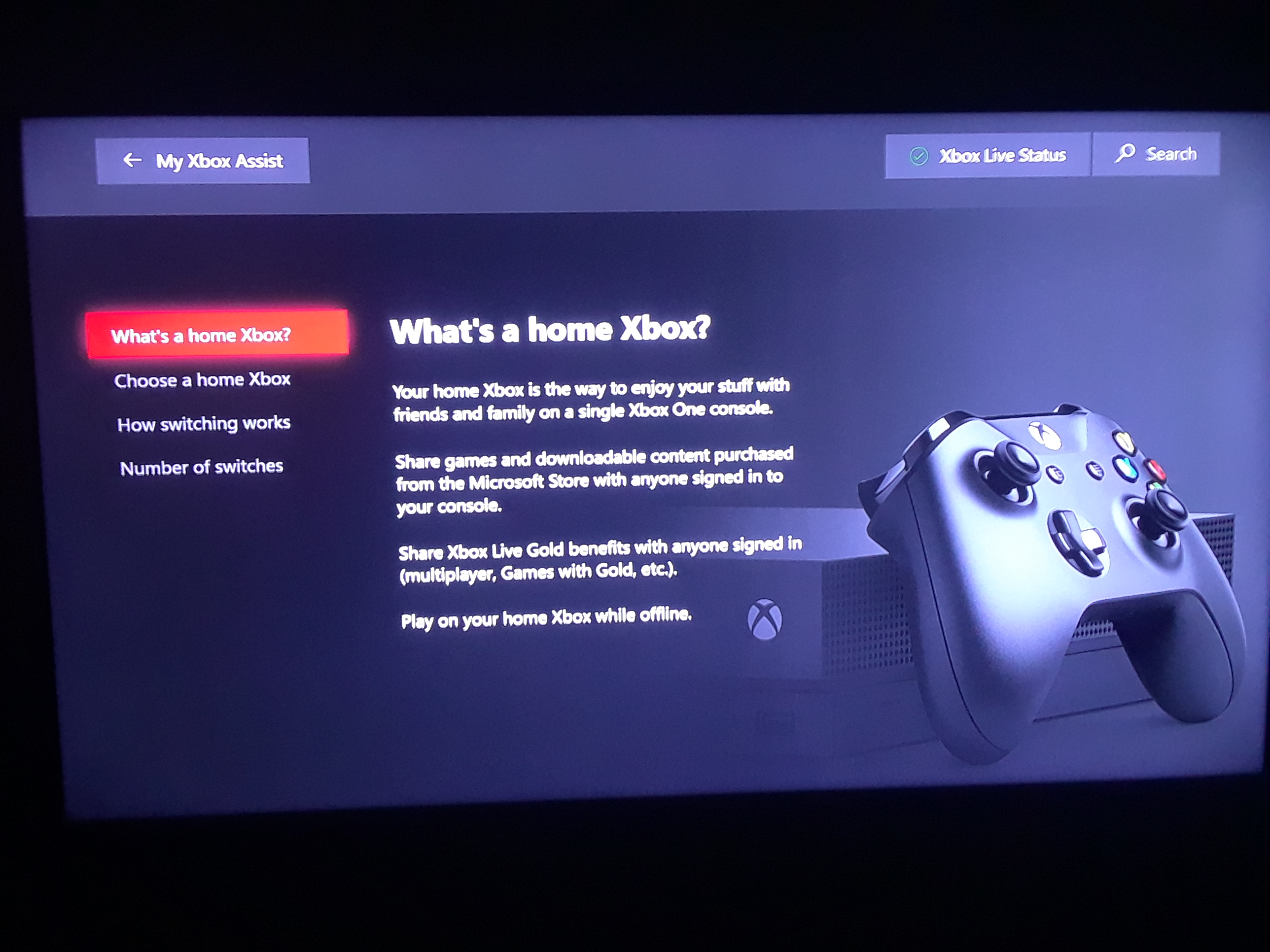 how to get another home xbox switch
