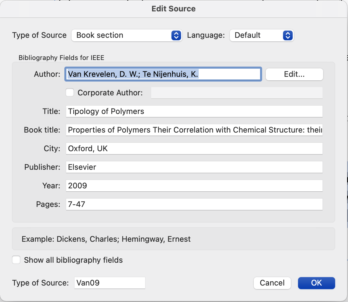 Ieee deals citation format