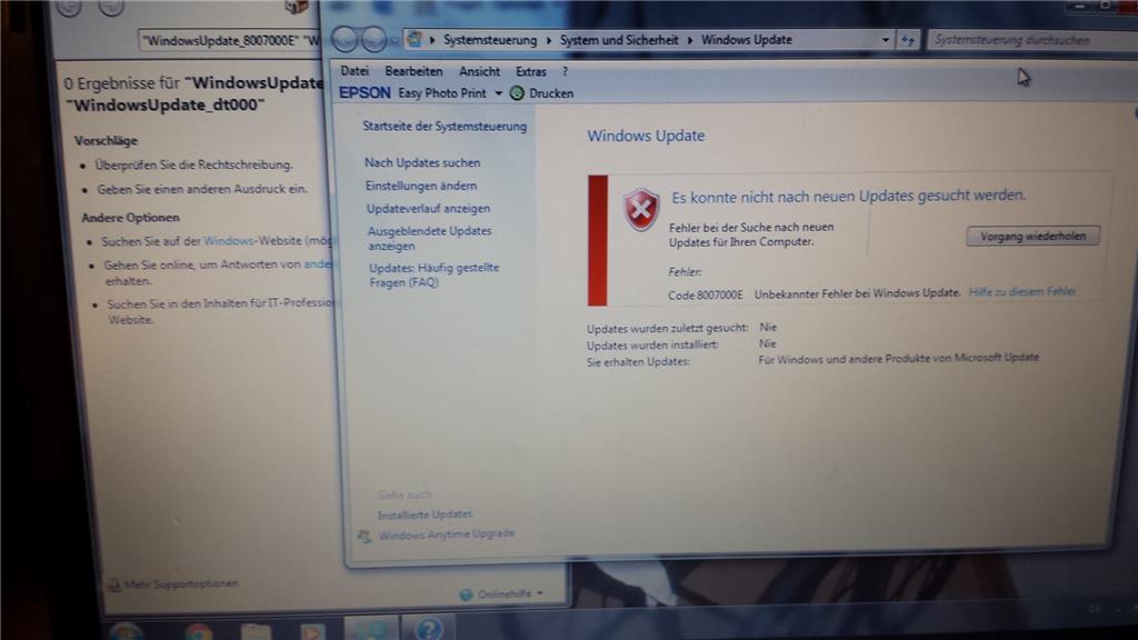 Update funktioniert in windows 7 nicht - Microsoft Community