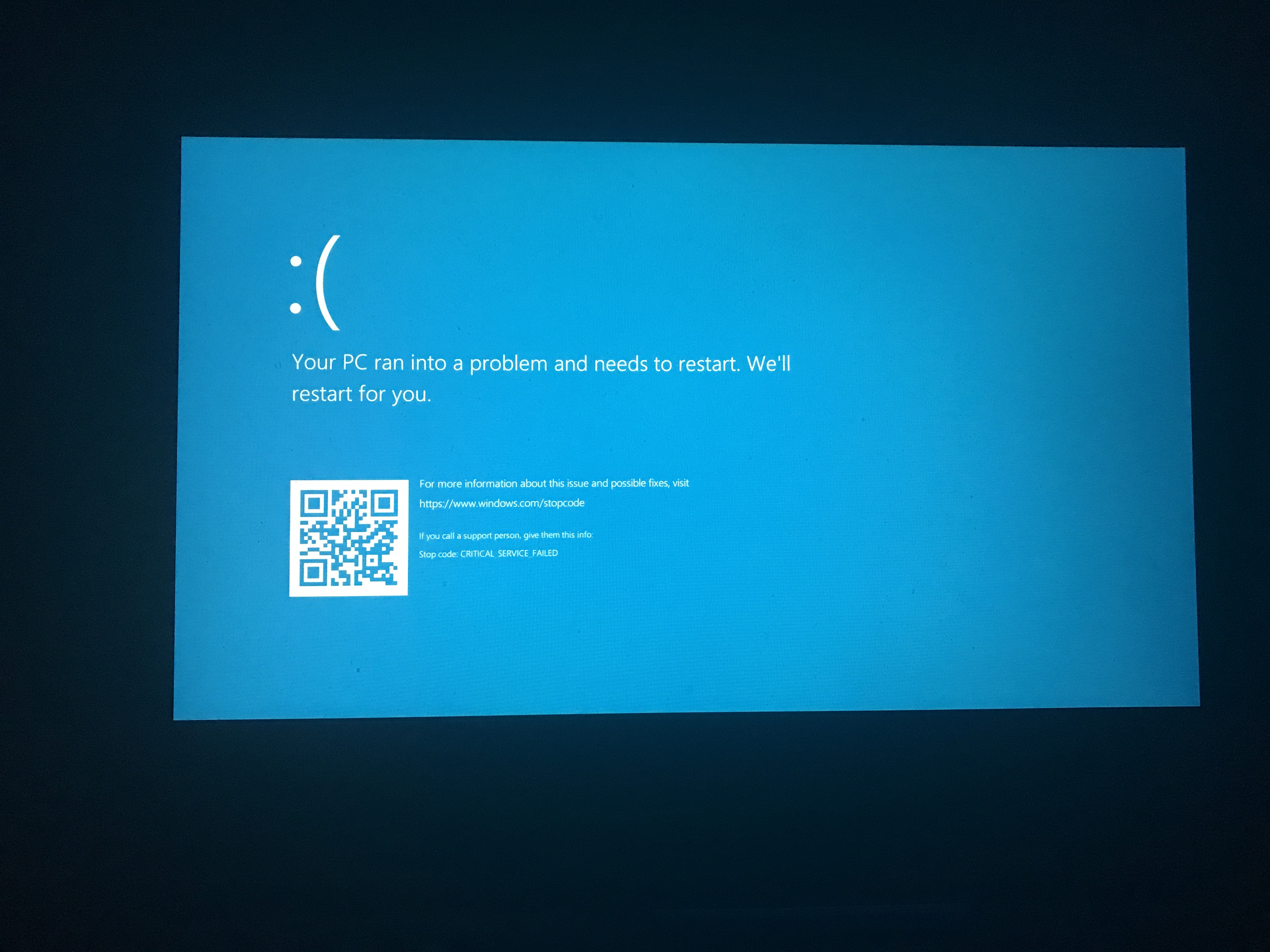 Pc Will Not Restart Blue Screen Error Ask The System Questions