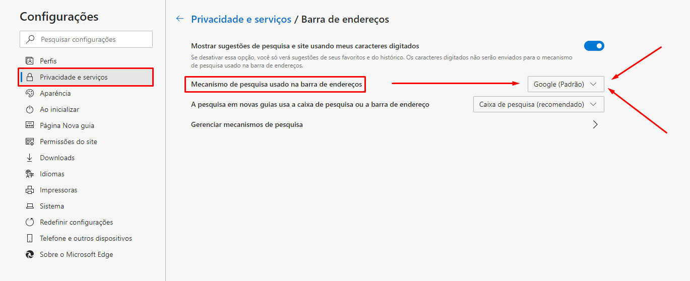 Como retirar do EDGE a página do MSN como padrão? - Microsoft Community