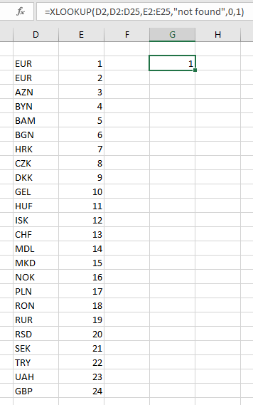 XLOOKUP function not working properly - Microsoft Community