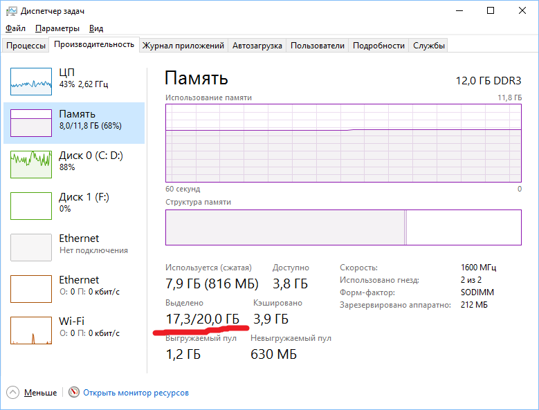 Оценка продолжительности копирования файлов висит windows 10