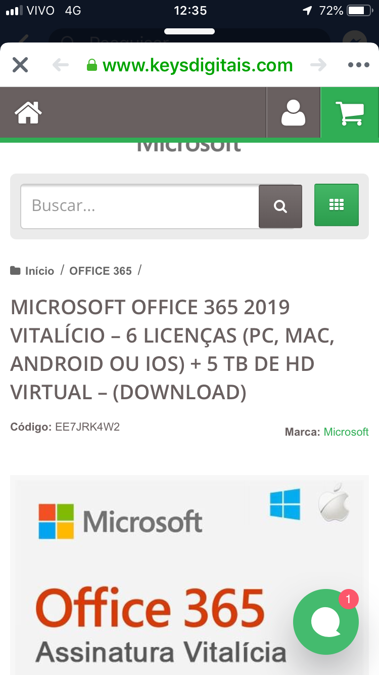 Office 365 vitalício - Microsoft Community