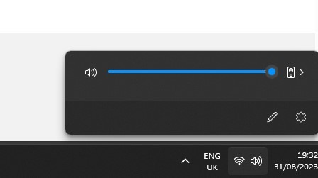 Change the Function of the Speaker icon in the taskbar (Windows 11 