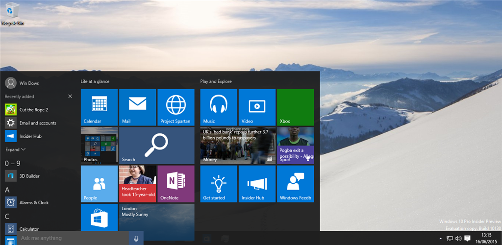 Windows 10 App Drawer Launcher For All Apps Microsoft Community