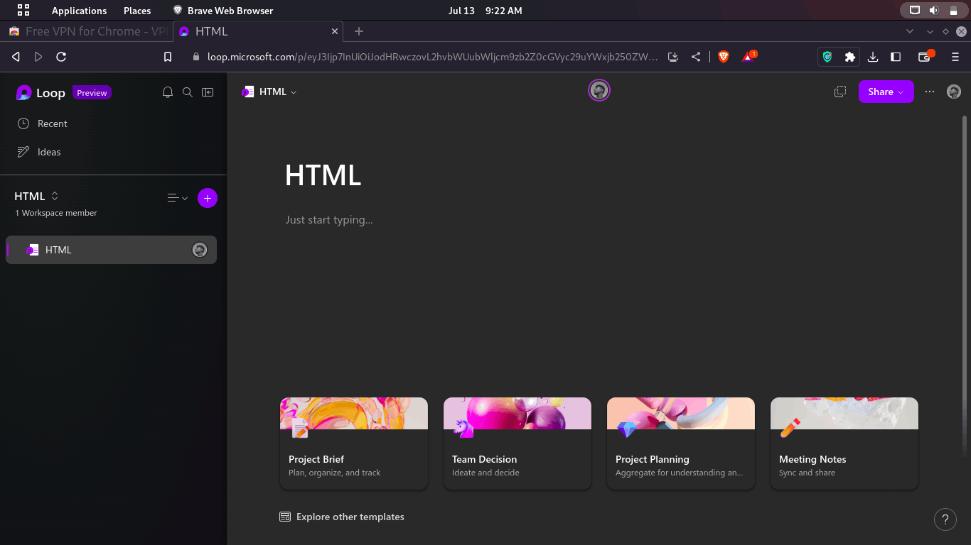 code snippet feature in microsoft loop - Microsoft Community