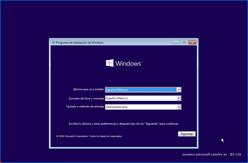 Windows 10 La Instalación De Windows No Puede Continuar Microsoft 1405