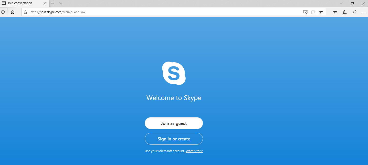 Skype meetings app не устанавливается