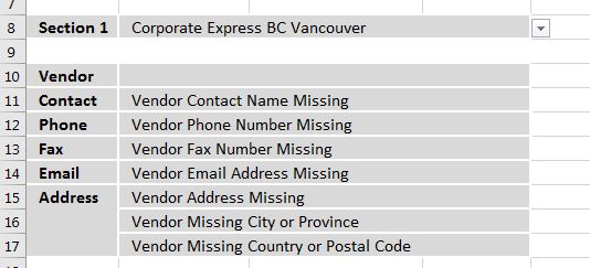 How can I auto fill cells based on selection from a Dropdown list