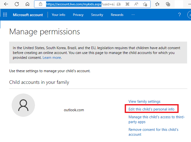 Microsoft Gezinsfuncties Blijft Om Toestemming Vragen Terwijl Ik Een ...