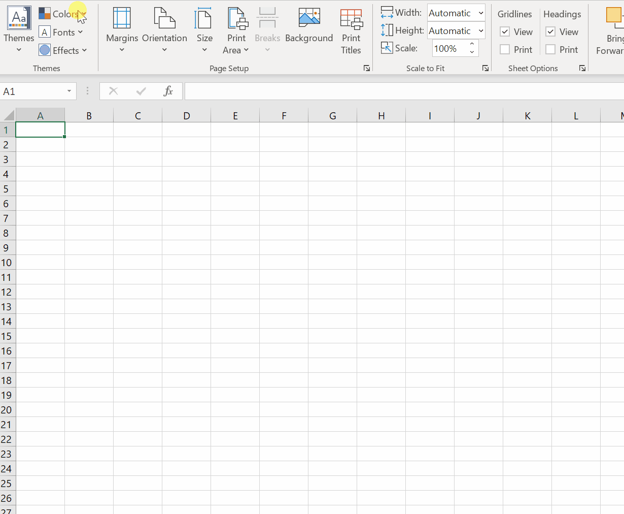 Excel 365 custom Color Theme won't save - Microsoft Community