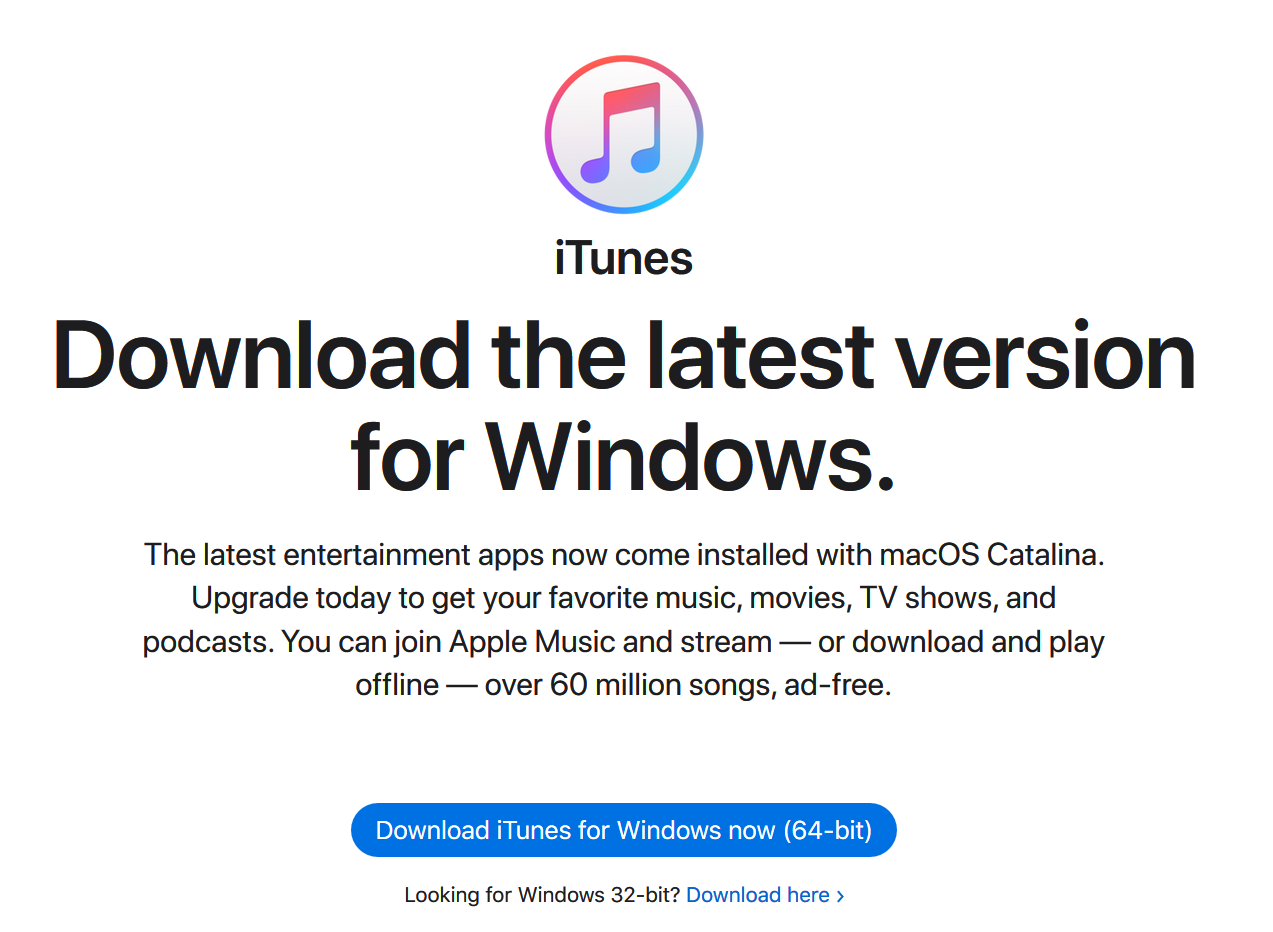 download itunes free for windows 7