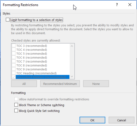 Restrict Editing - Apparently Not Working? - Microsoft Community