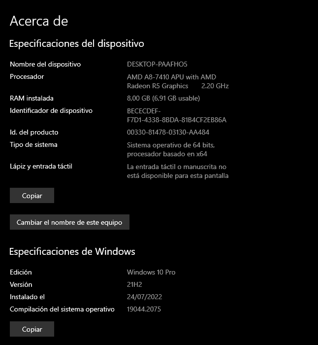 Windows No Reconoce Toda Mi Vram De Mi Tarjeta Amd Microsoft Community 4013