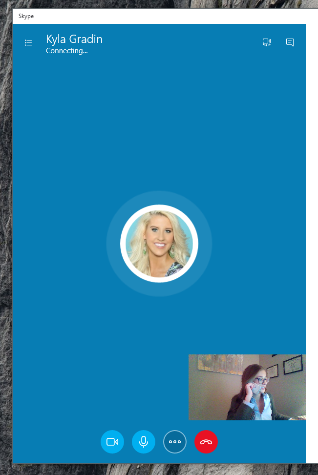 skype call