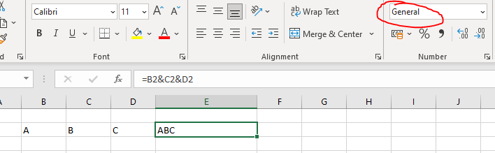 Formula is showing instead of result - Microsoft Community