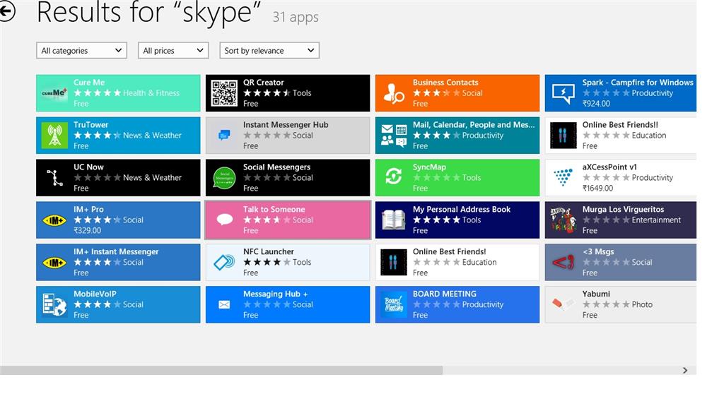 Skype Updates Windows 8