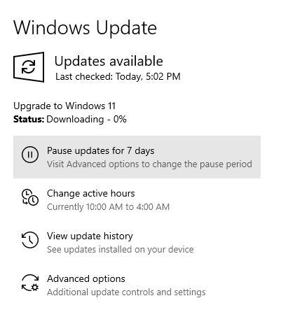 Cancel A Pending Upgrade To Windows 11 - Microsoft Community