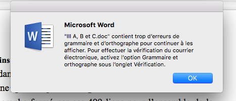 Correcteur orthographe et grammaire Word dysfonctionne - Microsoft Community