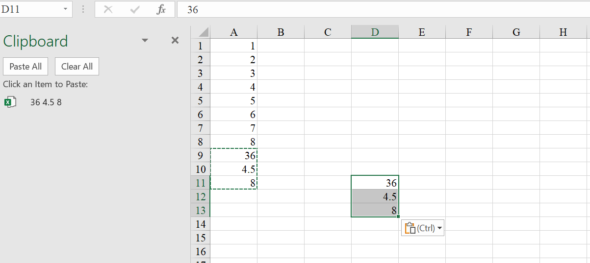 Unable to copy from status bar to clipboard in Excel - Microsoft Community