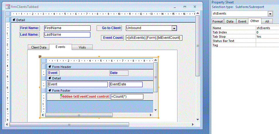 main from form subform reference Community  to form Microsoft Subform in main reference  code