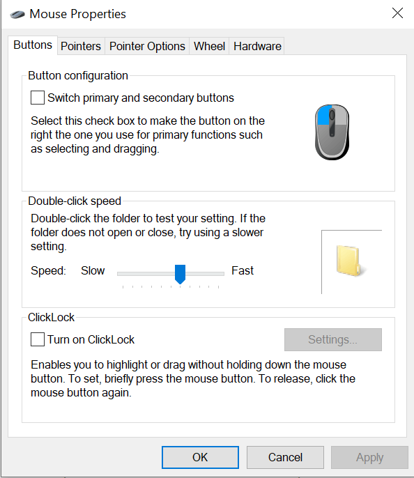 Two finger scroll disabled & no touchpad settings - Microsoft Community
