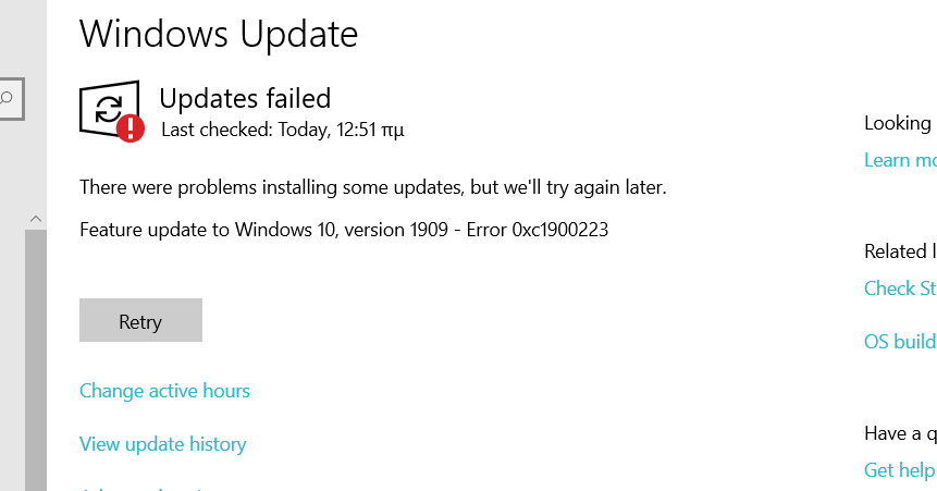 Impossible to upgrade windows 10 - Microsoft Community