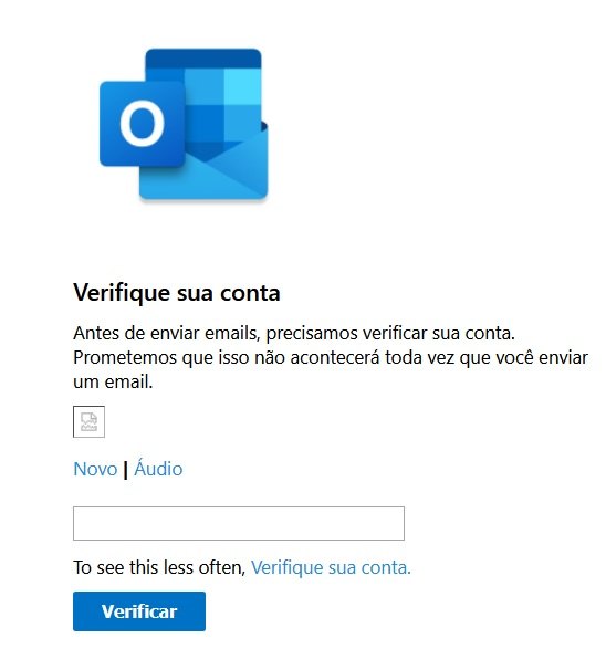 Problemas ao entrar no email do Hotmail