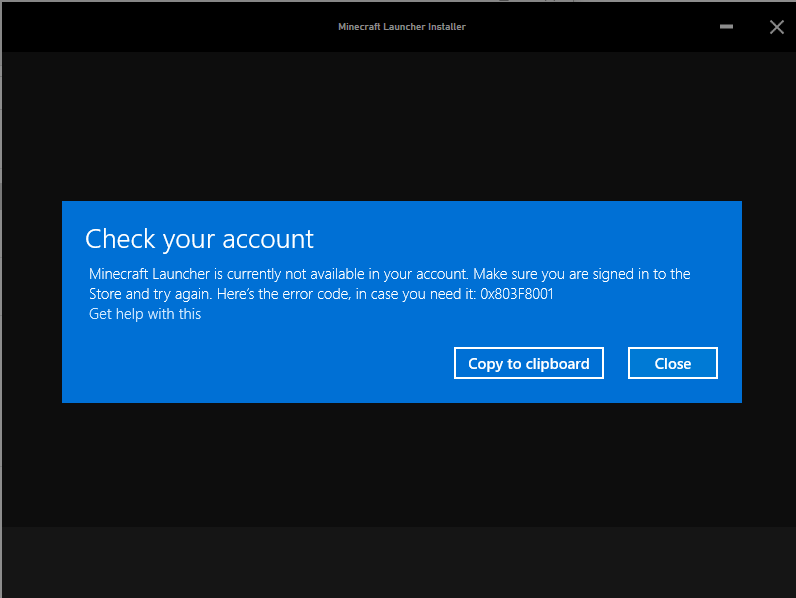 to minecraft launcher being in - Microsoft Community