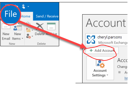 Mail item. How add mail to Outlook].