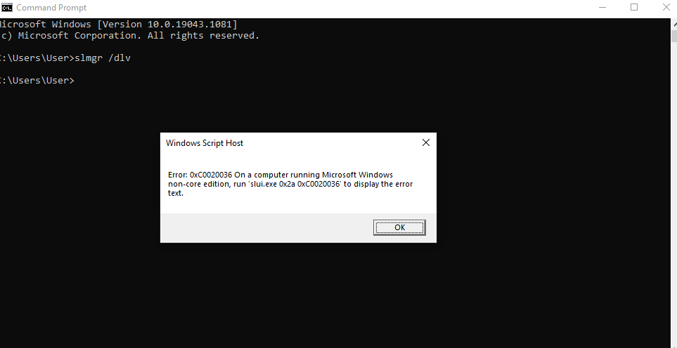 Windows 10 Activation Failed Error 0xC004F012 - Microsoft Community